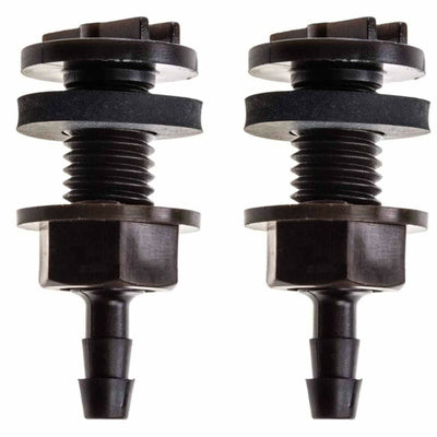 8mm BULKHEAD / Through-Hull Tank Connector - 2 Pack by Sustainable Village - main product image for Resin Society