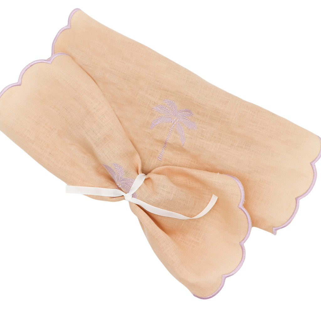 Blush Buttercream Napkin - Set of 4 by Ro'Table - main product image for Resin Society