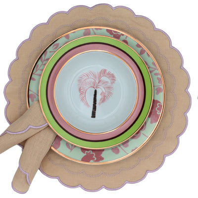 Blush Buttercream Placemat - Set of 4 by Ro'Table - product image 2 for Resin Society