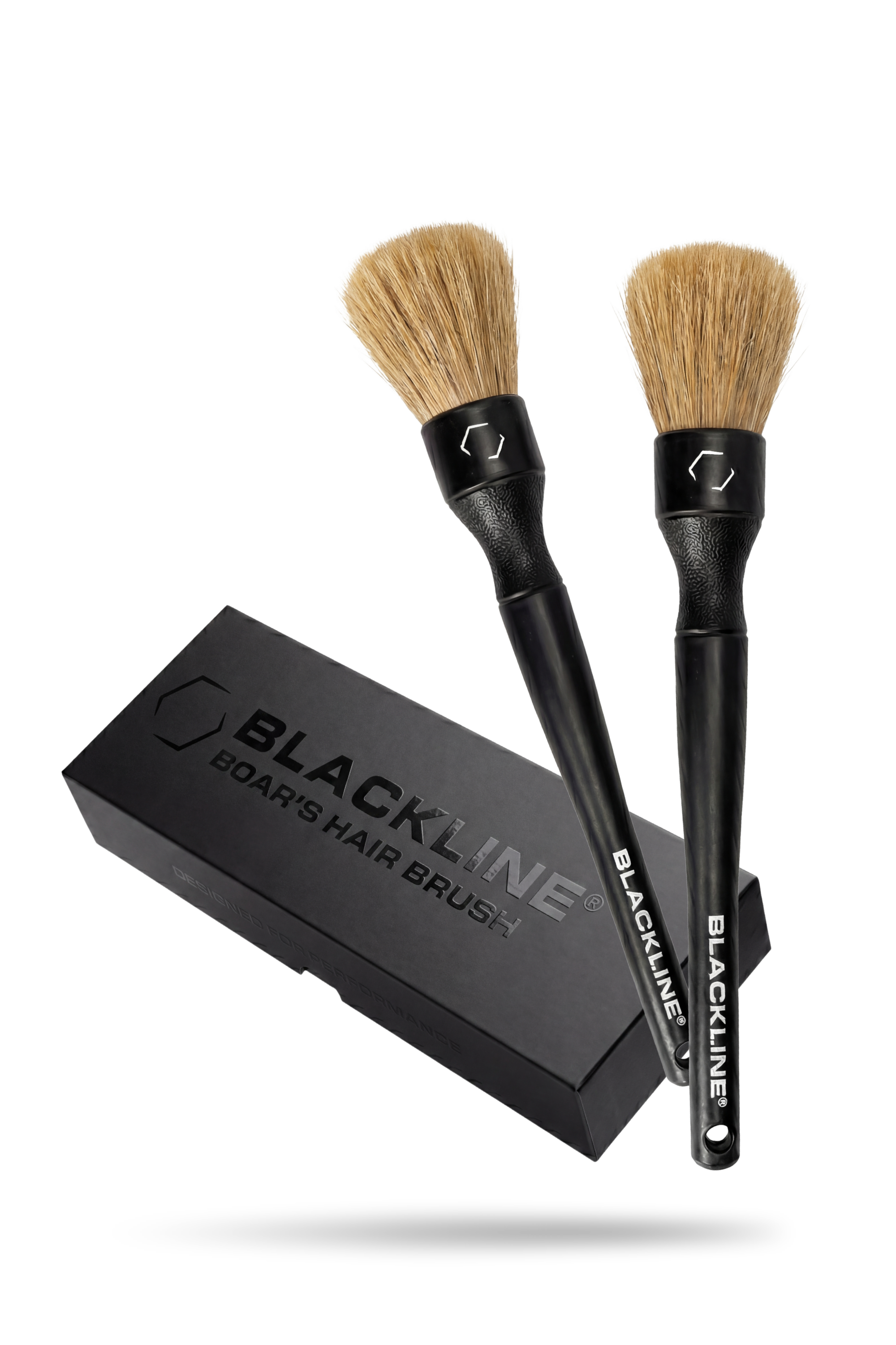 BLACKLINE® BOAR'S HAIR BRUSH SET by Blackline Car Care - main product image for Resin Society