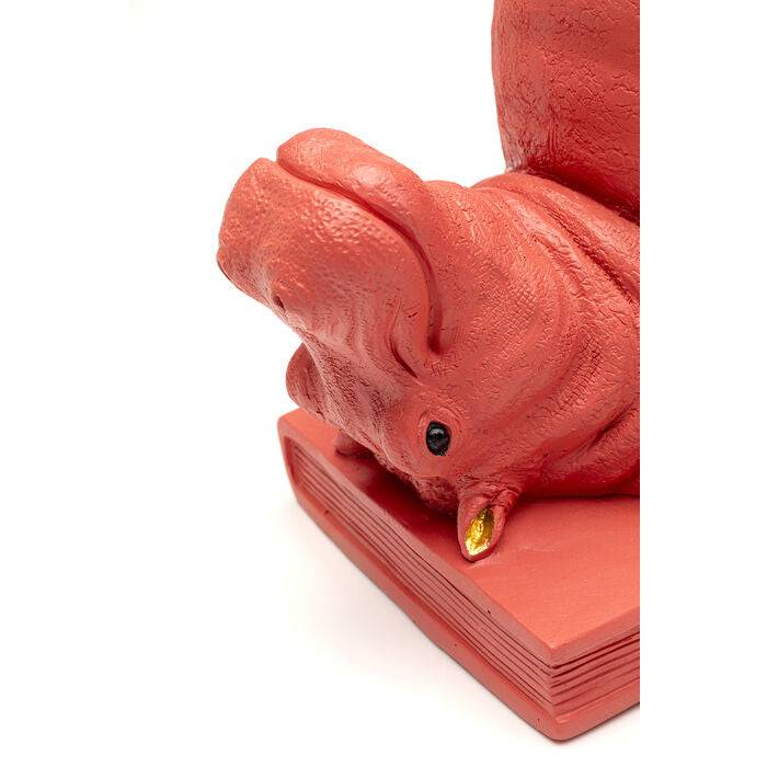 Bookend Hippo Pink (2/Set)