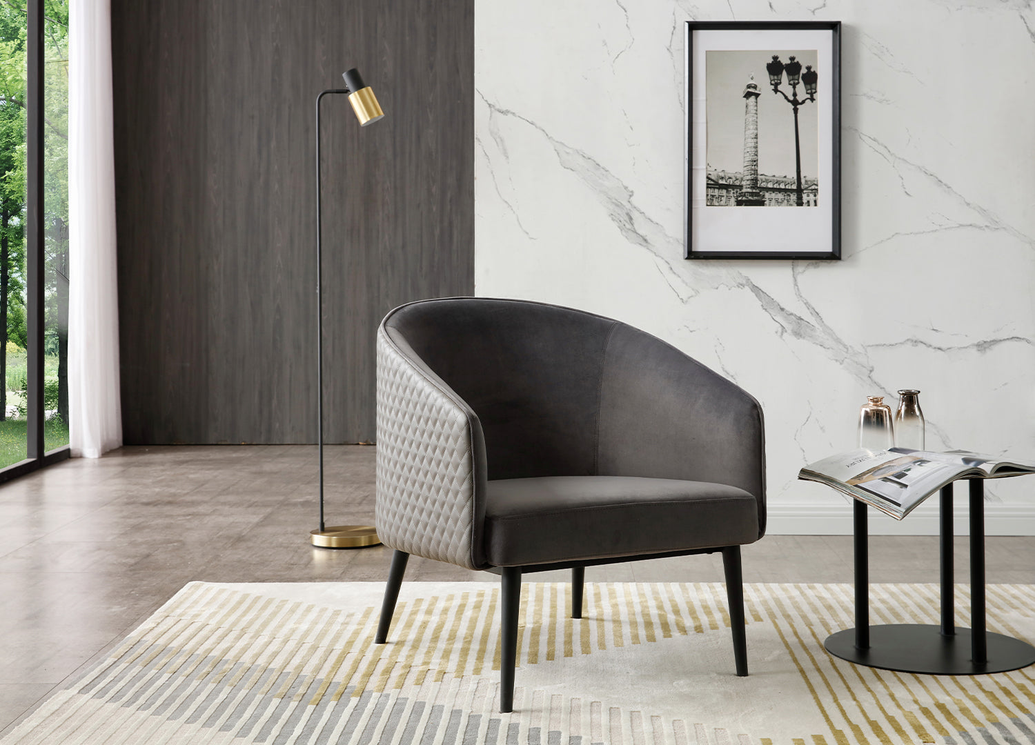 Boston Accent Chair detail image - Resin Society