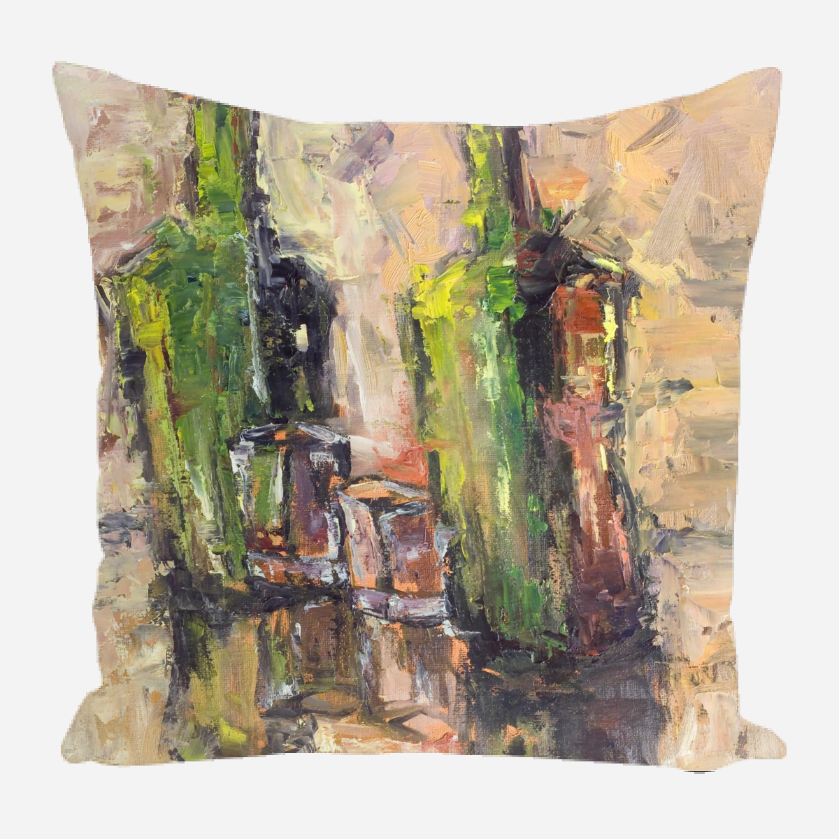 Bottles Pillow by John Beard Collection - main product image for Resin Society