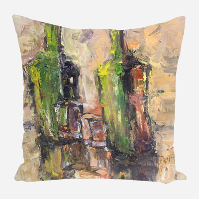 Bottles Pillow by John Beard Collection - main product image for Resin Society