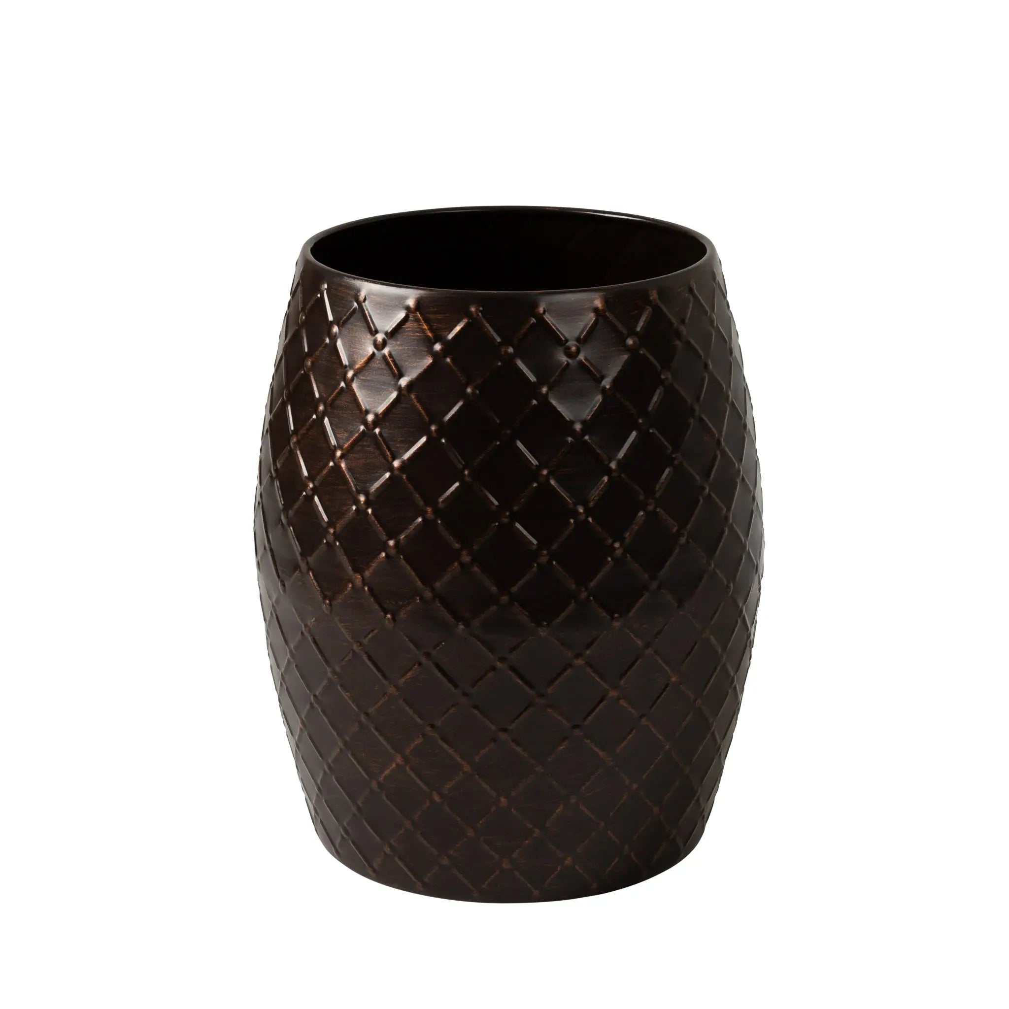 Braga Metal Stool Table in Antique Bronze Finish