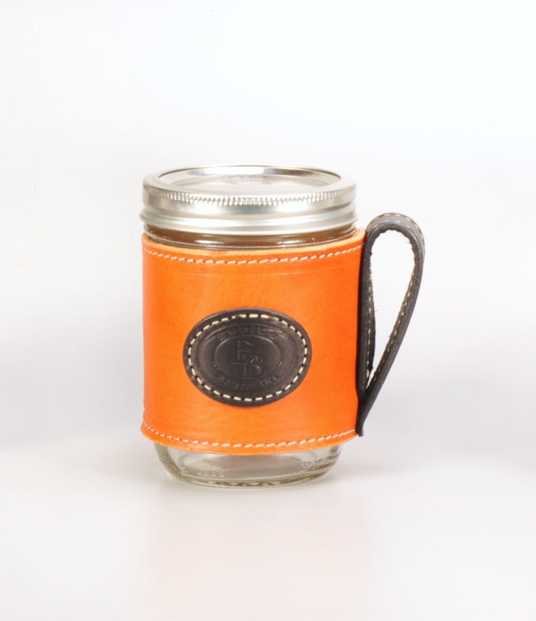 Enrico Bartolini Leather Mason Jars