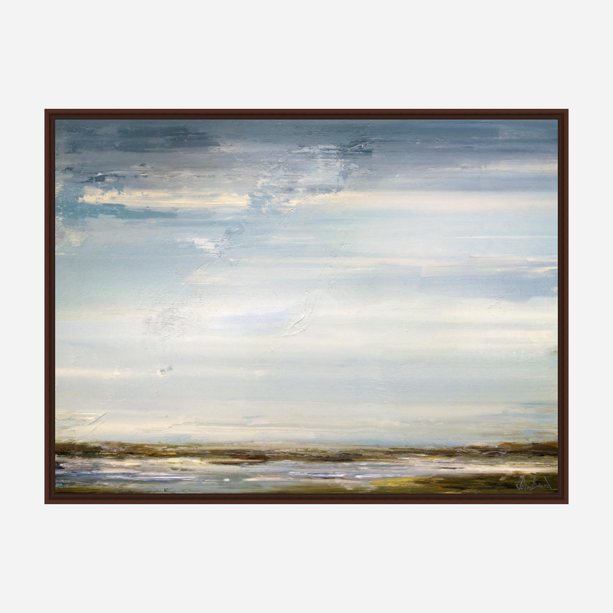 Breakers Artist Enhanced Canvas Print by John Beard Collection - product image 5 for Resin Society