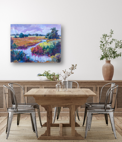 Bright Passage Artist Enhanced Canvas Print by John Beard Collection - product image 2 for Resin Society