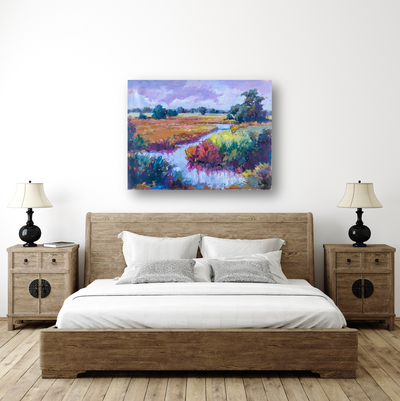 Bright Passage Artist Enhanced Canvas Print by John Beard Collection - product image 3 for Resin Society