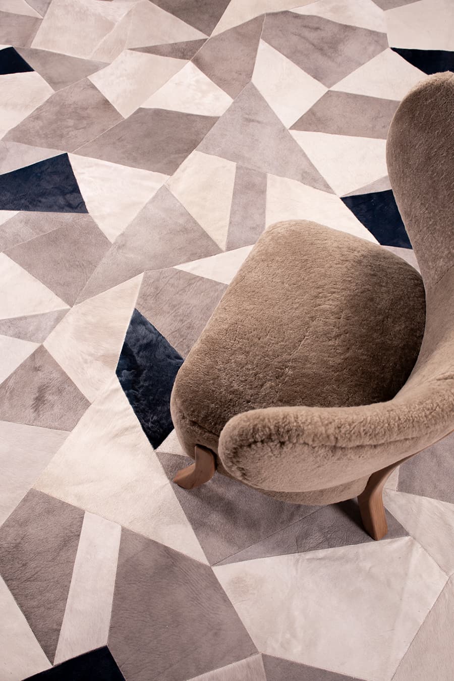 Broken - Custom Sized Cowhide Rug by Homelosophy