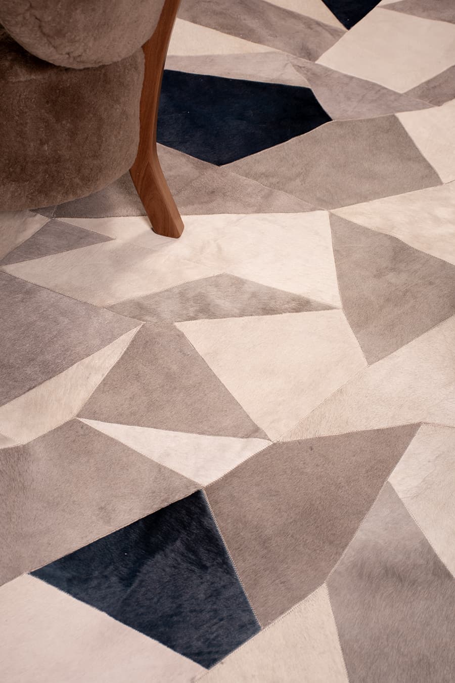 Broken - Custom Sized Cowhide Rug by Homelosophy
