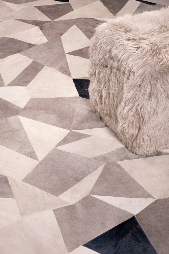 Broken - Custom Sized Cowhide Rug