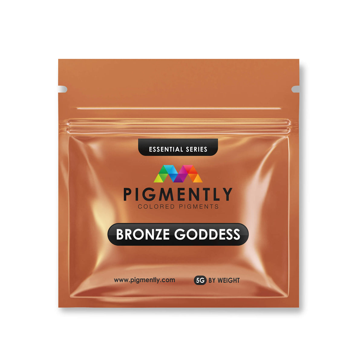 Bronze Goddess Epoxy Powder Pigment in rich bronze color for resin crafts