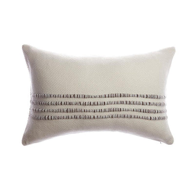 Merino Wool Striped Throw Pillow by Homelosophy