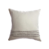 Merino Wool Striped Throw Pillow by Homelosophy