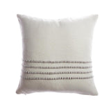 Merino Wool Striped Throw Pillow by Homelosophy