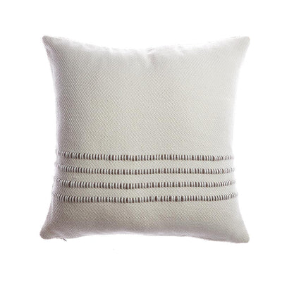 Merino Wool Striped Throw Pillow by Homelosophy