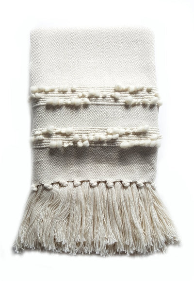 Bubbles Throw Blanket by Homelosophy