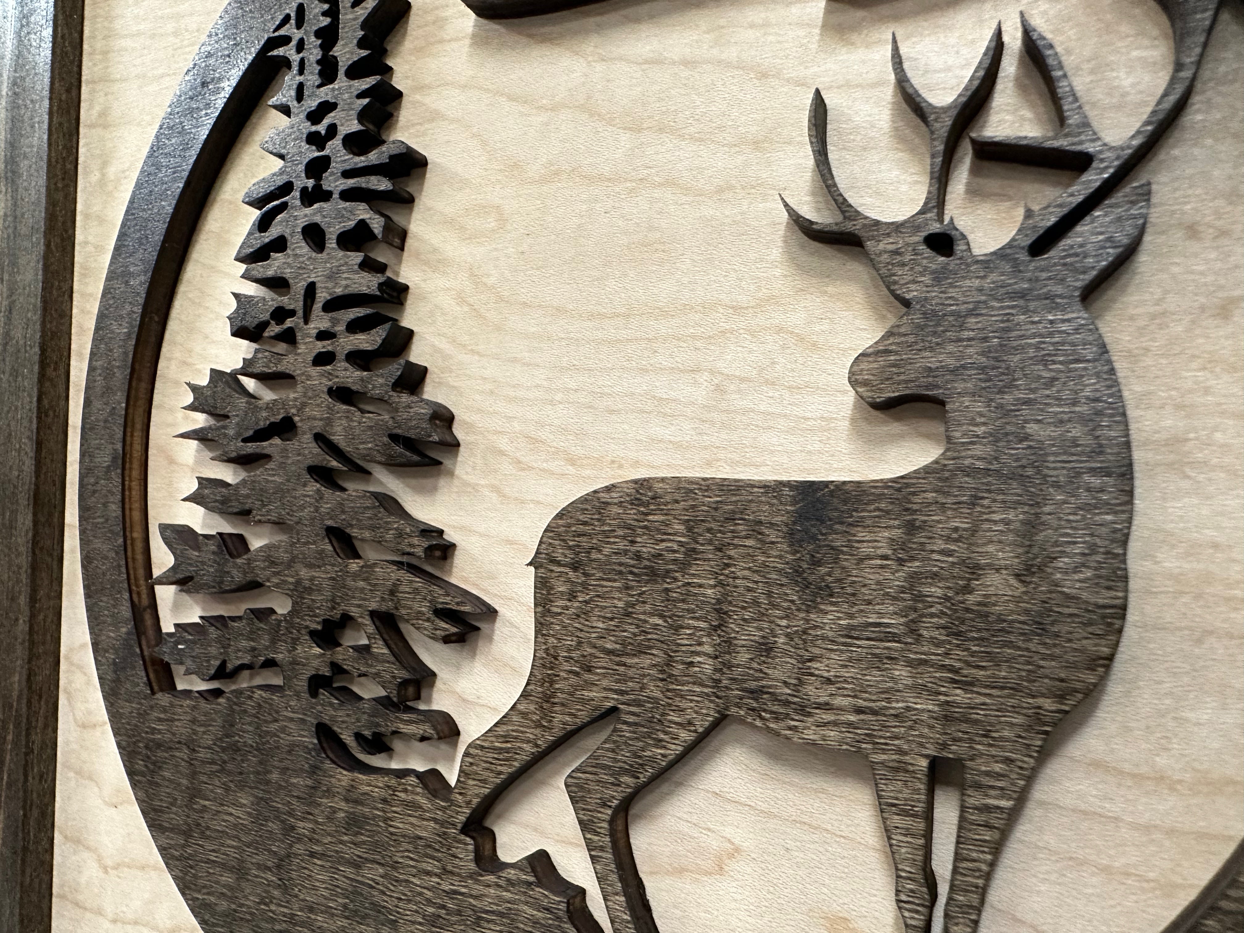 Buck In Nature Gun Safe Shelf by Bellewood Designs - product image 15 for Resin Society