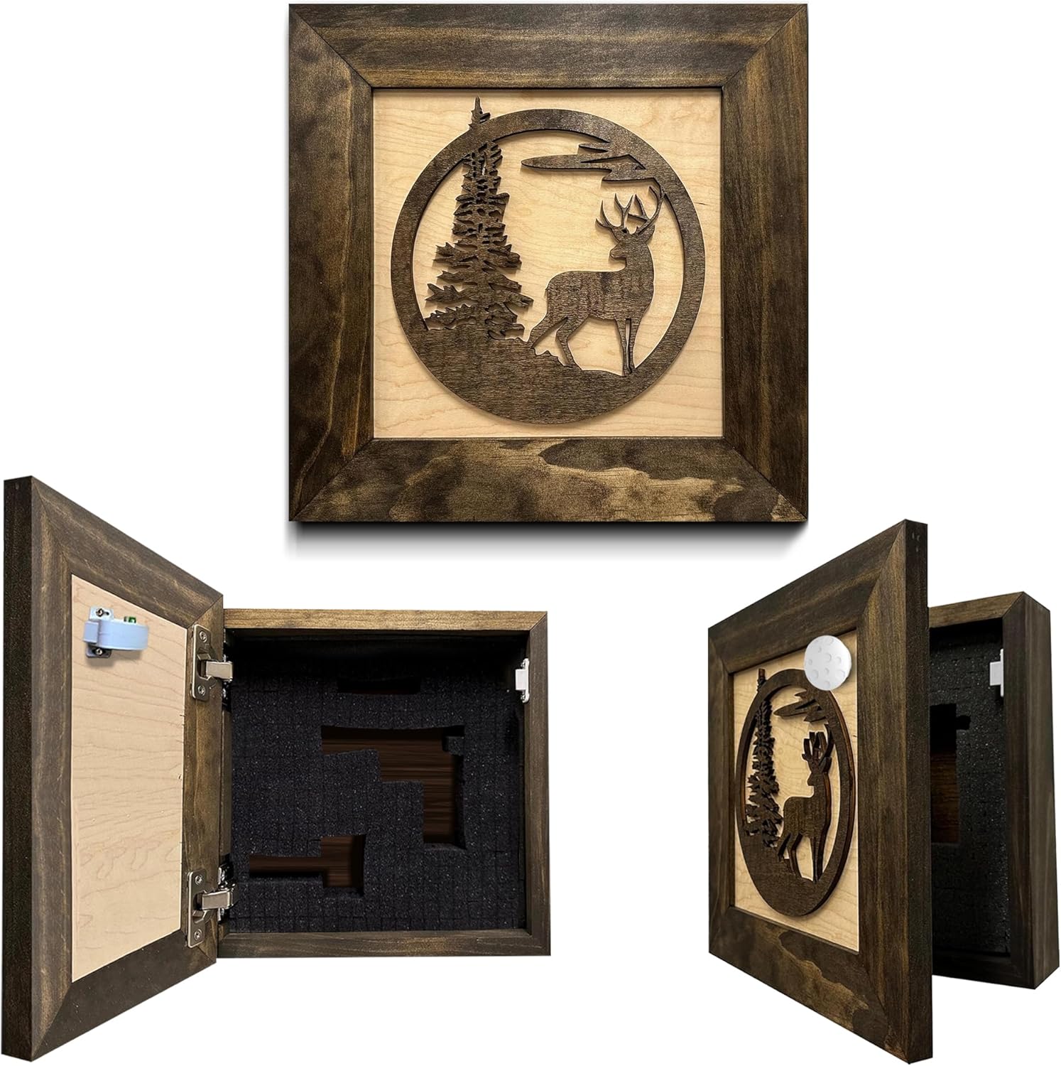 Buck In Nature Gun Safe Shelf by Bellewood Designs - product image 16 for Resin Society