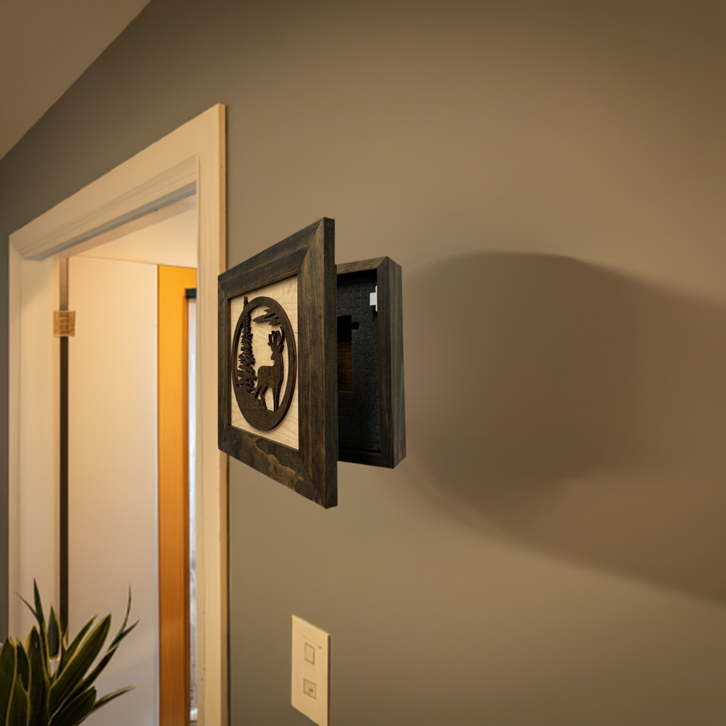 Buck In Nature Gun Safe Shelf by Bellewood Designs - product image 8 for Resin Society