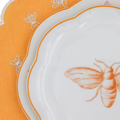 Bumble Homecoming Scalloped Starter Plate - Case of 12 Plates by Ro'Table - product image 7 for Resin Society