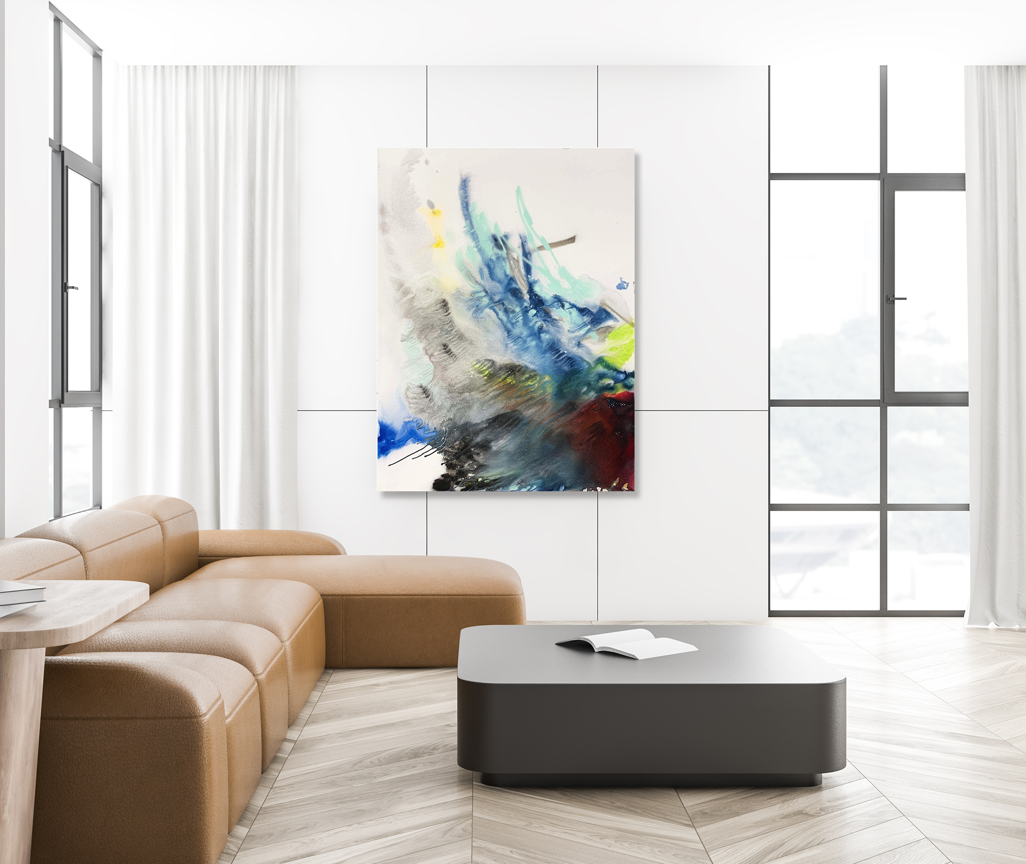 Burn Artist Enhanced Canvas Print by John Beard Collection - product image 2 for Resin Society