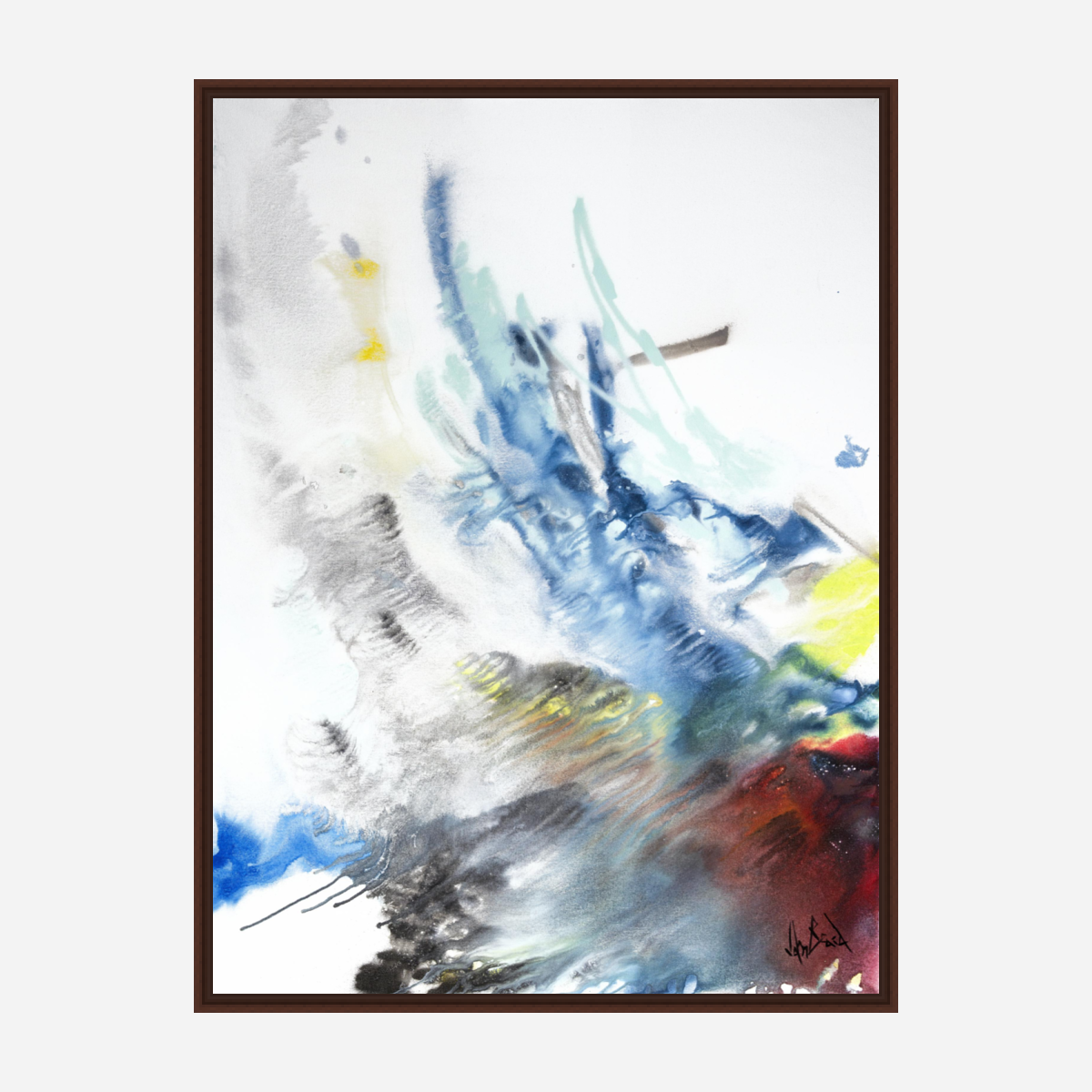 Burn Artist Enhanced Canvas Print by John Beard Collection - product image 5 for Resin Society