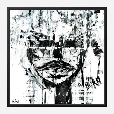 Burning Artist Enhanced Canvas Print by John Beard Collection - product image 5 for Resin Society