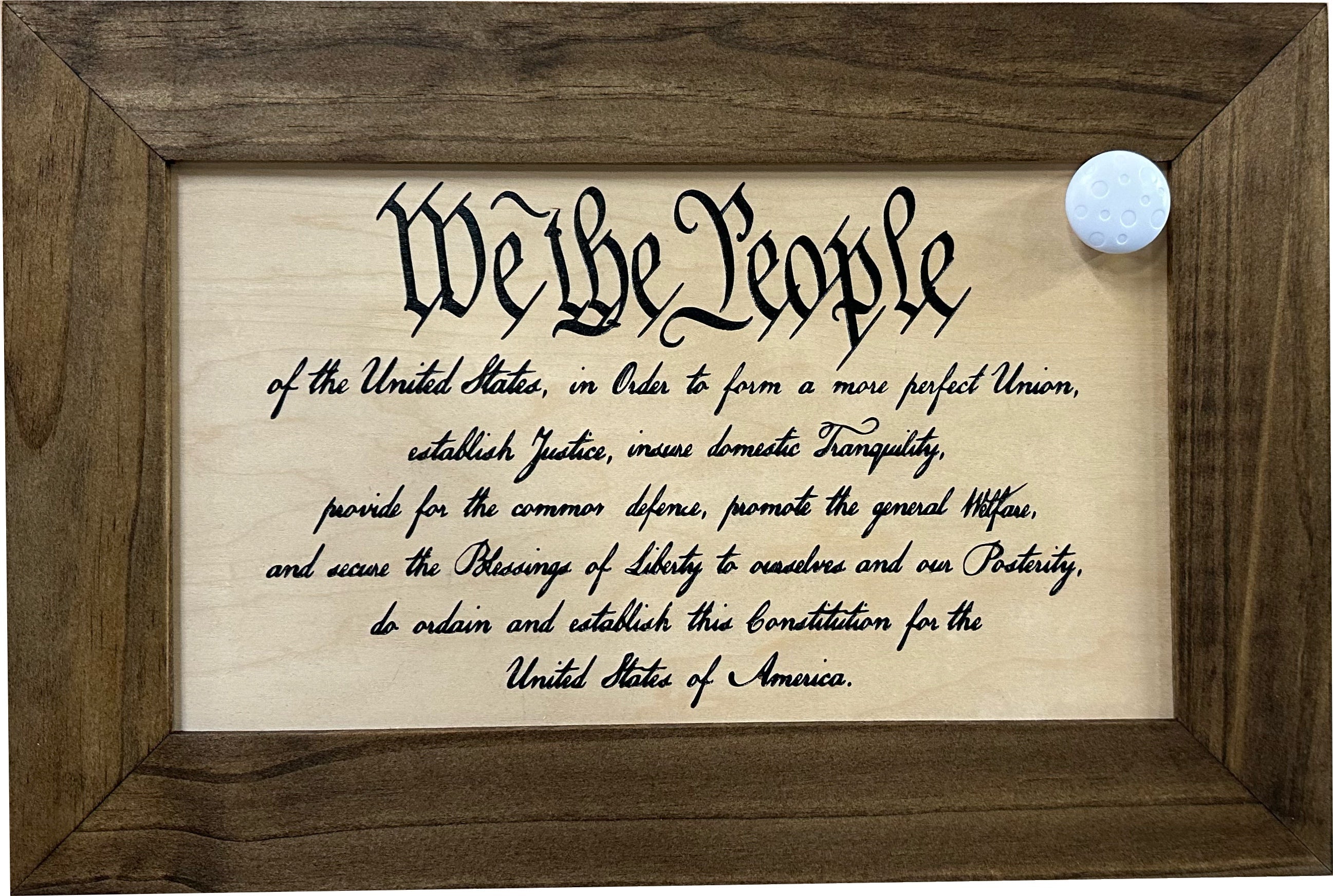 We The People Constitution Gun Concealment Furniture by Bellewood Designs - product image 11 for Resin Society