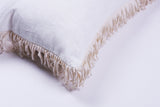 Knotted Fringes Pillow by Homelosophy