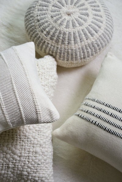 Boho Pom Pom Pillow by Homelosophy