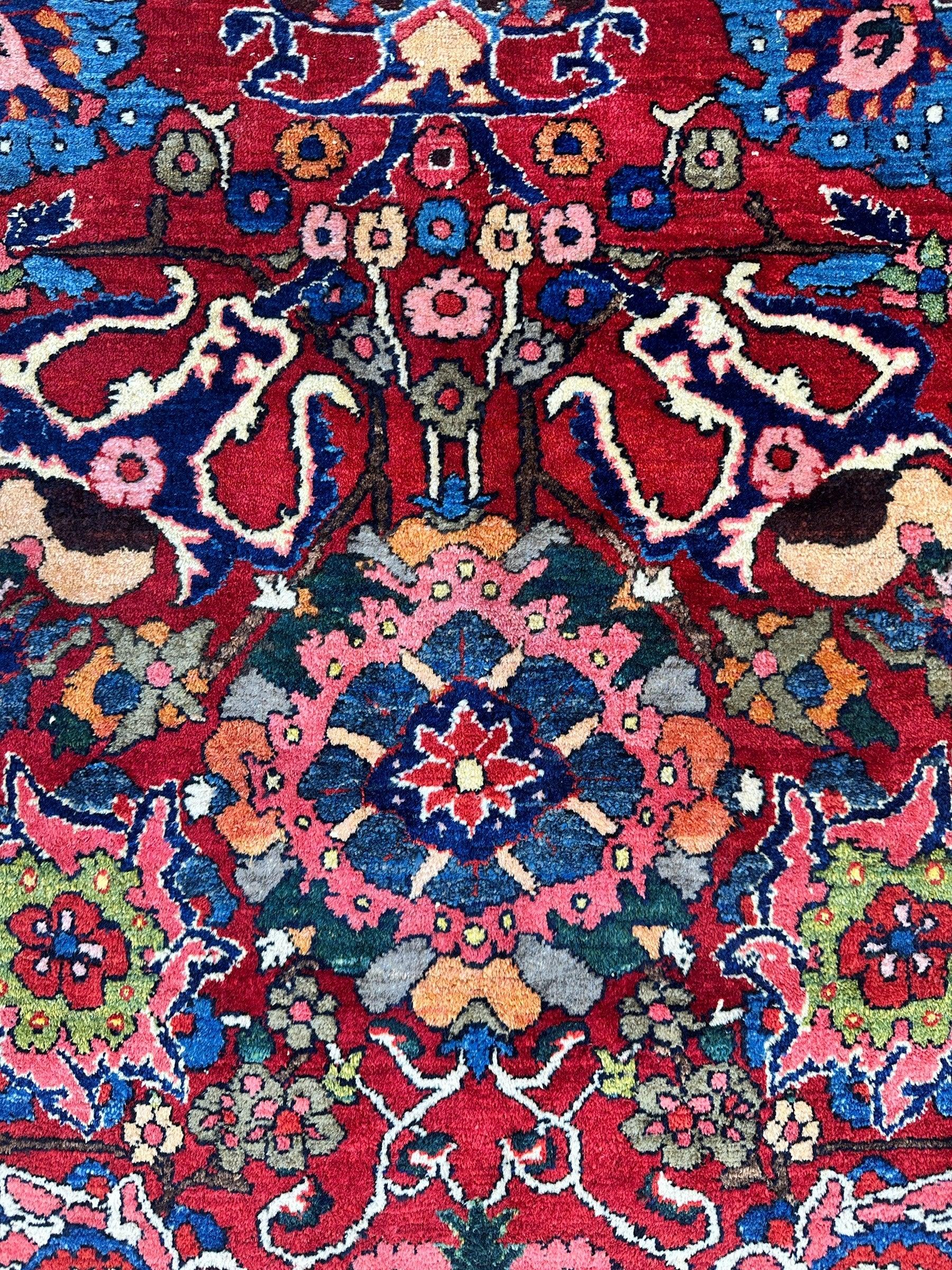 Antique Persian Bakhtiari Rug – Timeless Masterpiece 8'6" x 13'2" by Rugistan - product image 9 for Resin Society