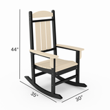SoPoly Callaway Porch Rocker outdoor chair in multiple colors