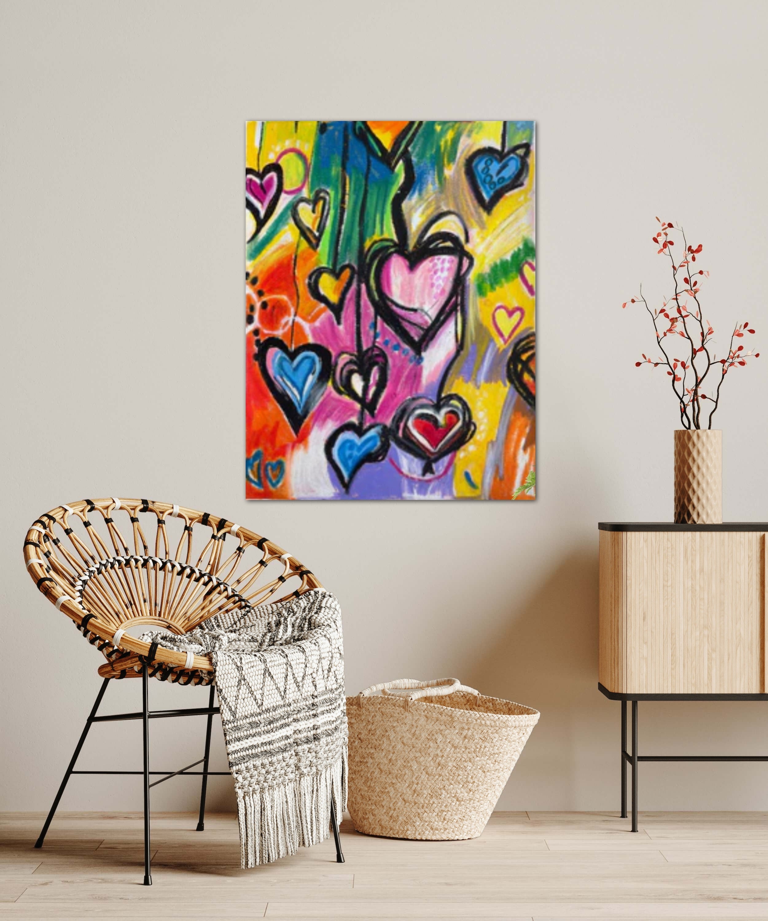 Hearts - Art Prints detail image - Resin Society