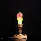 EP Light Coral decorative resin LED bulb with coral-inspired design