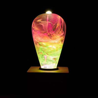 EP Light Coral decorative resin LED bulb with coral-inspired design