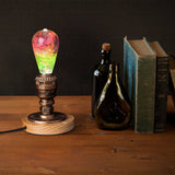 EP Light Coral decorative resin LED bulb with coral-inspired design