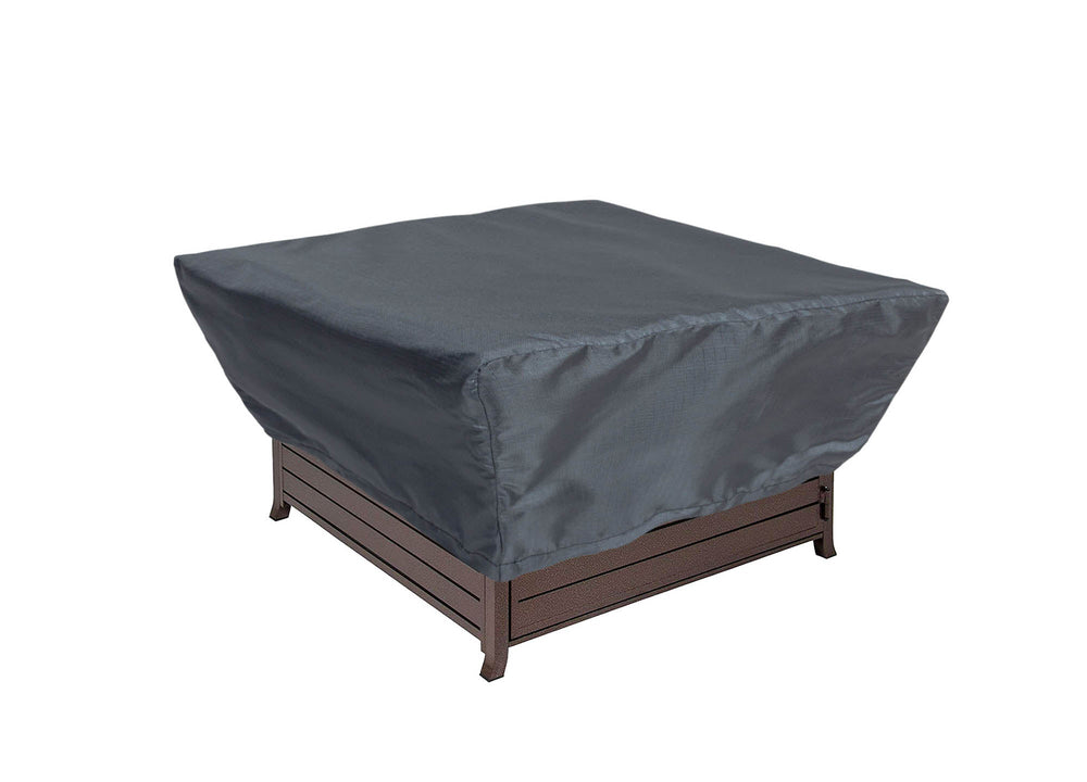 Fire Pit Cover Square 42"-48" - 49''Wx49''Dx12''H - Mercury by Shield Outdoor Covers - main product image for Resin Society