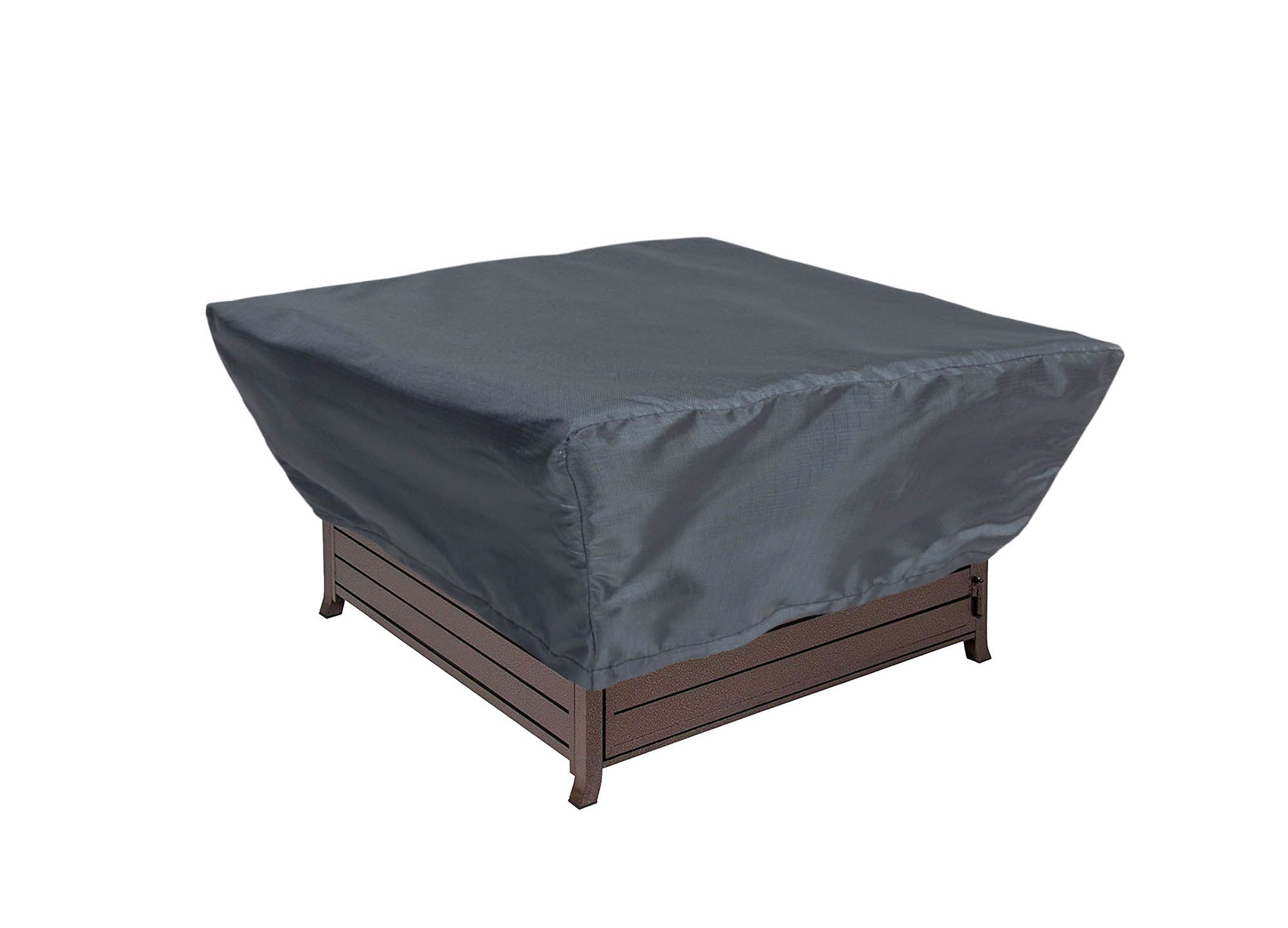 Fire Pit Cover Square 42"-48" - 49''Wx49''Dx12''H - Mercury by Shield Outdoor Covers - main product image for Resin Society