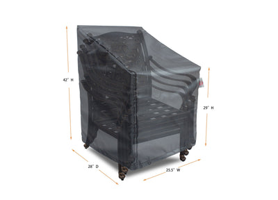 Barstool/Stacked Dining Chairs Cover by Shield Outdoor Covers - product image 2 for Resin Society