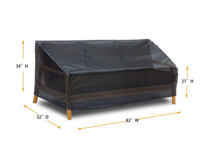 Sofa Small Cover - 82" W x 32" D x 21''/34" H - Mercury by Shield Outdoor Covers - product image 2 for Resin Society