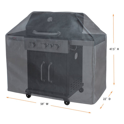 Grill Cover 26" Grill Cart Cover (59"x22"x47.5") - Gold by Shield Outdoor Covers - product image 2 for Resin Society