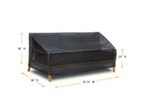 Large Sofa Cover - 91.73" W x 36" D x 23" (F)/36" (B)H - Mercury by Shield Outdoor Covers - product image 2 for Resin Society