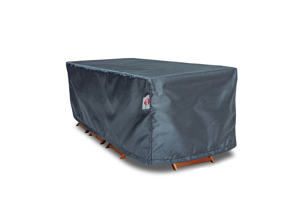 Large Rectangle Dining Table Chairs Cover by Shield Outdoor Covers - main product image for Resin Society