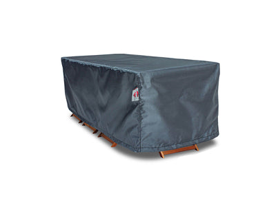 Large Rectangle Dining Table Chairs Cover by Shield Outdoor Covers - main product image for Resin Society