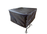 Fire Table Cover Square - 44" W x 44" D x 25" H Gold by Shield Outdoor Covers - main product image for Resin Society