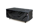 Fire Table Cover Rectangle - 53"W x 33"D x 25"H Gold by Shield Outdoor Covers - main product image for Resin Society