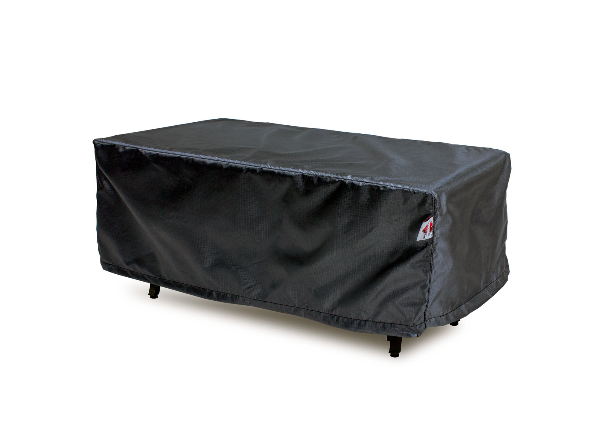 Fire Table Cover Rectangle - 53"W x 33"D x 25"H Gold by Shield Outdoor Covers - main product image for Resin Society