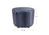 Round Fire Table Cover - DIA36.5''x25''H - Mercury by Shield Outdoor Covers - product image 2 for Resin Society